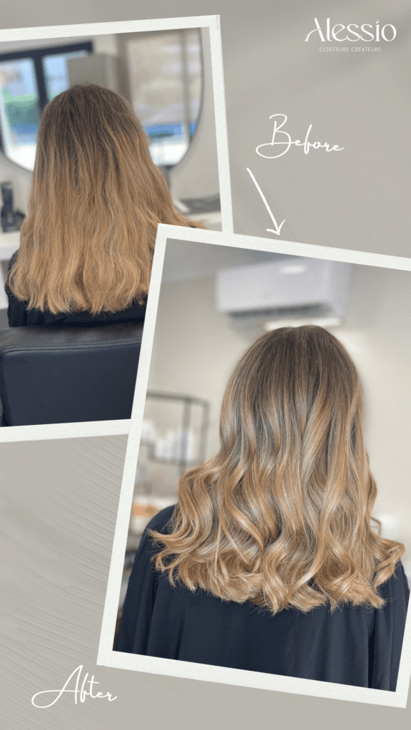 Avant apres balayage