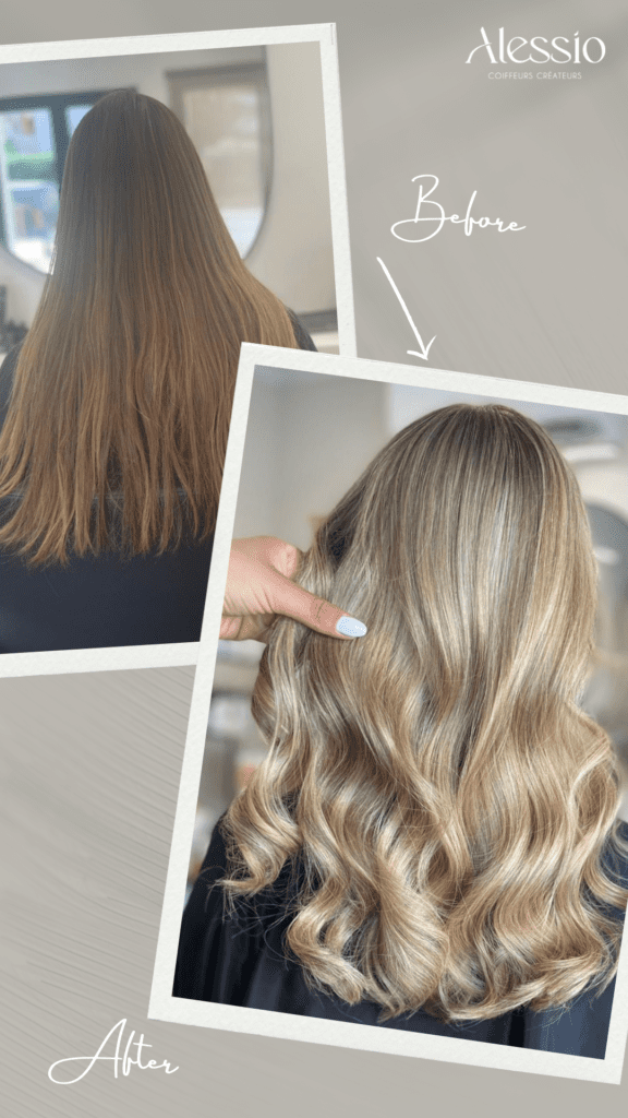 Avant apres balayage